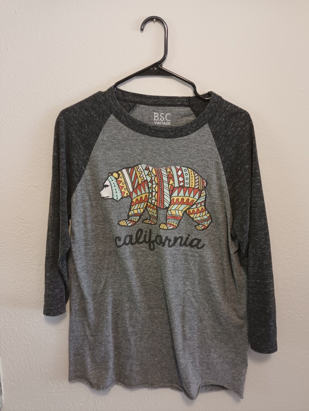 California Bear Jersey Quarter Sleeve